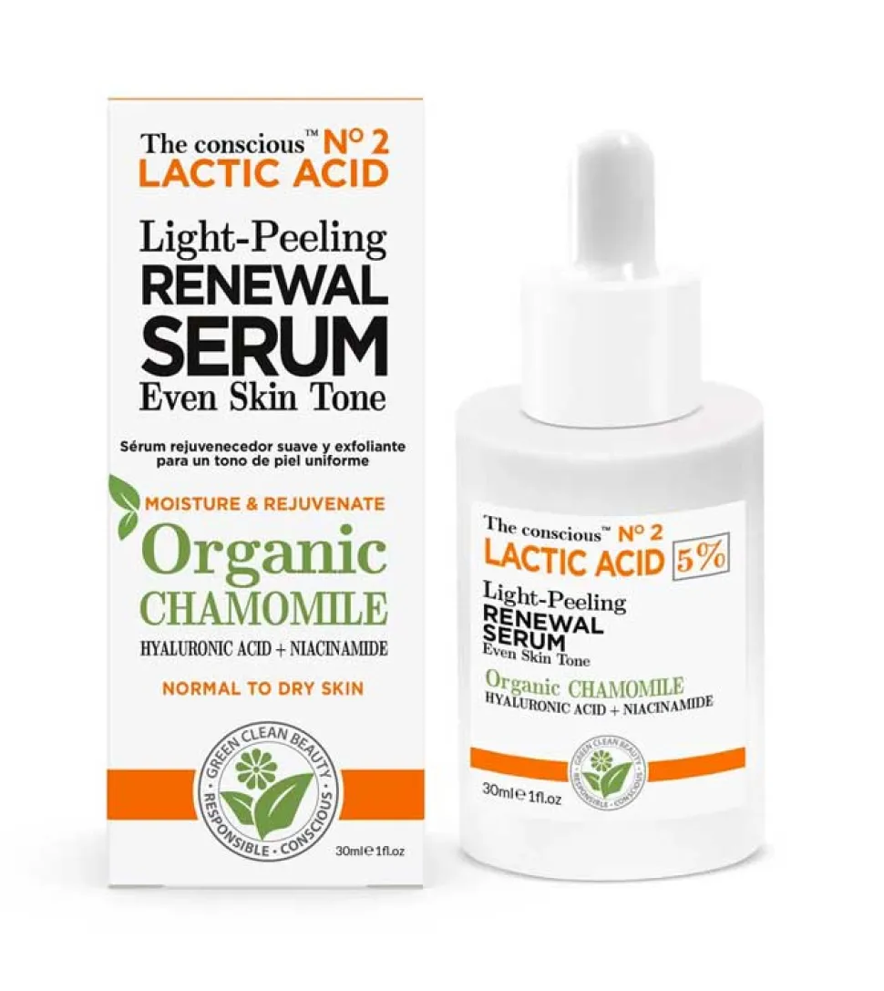 *The conscious* - Sérum 5% ácido láctico Light Peeling Renewal