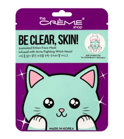 The Crème Shop - Mascarilla facial - Be Clear, Skin! Gato