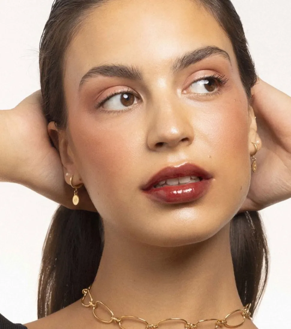 Tinte brillo labial hidratante Fruity Glam Tint - 120: Caffeine Rose