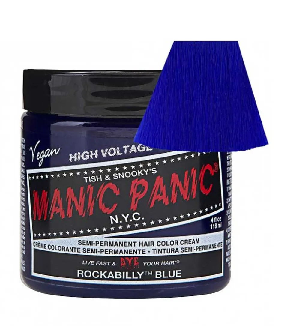Tinte fantasía semipermanente Classic - Rockabilly Blue