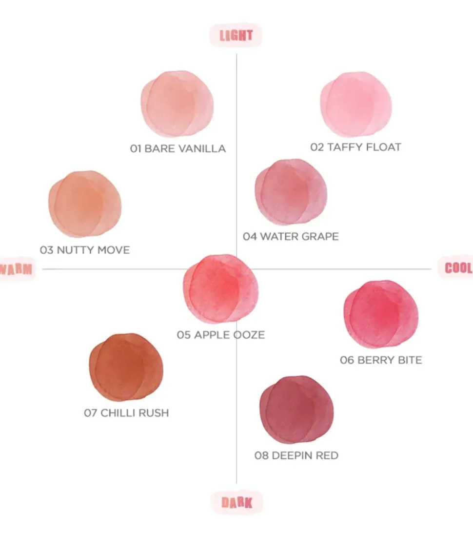 Tinte labial Bare Water Tint - 05 : Apple ooze
