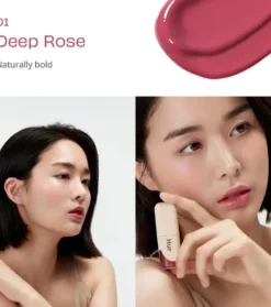 Tinte para labios Glowy Ampoule Tint - 01: Deep Rose