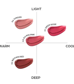 Tinte para labios Glowy Ampoule Tint - 01: Deep Rose