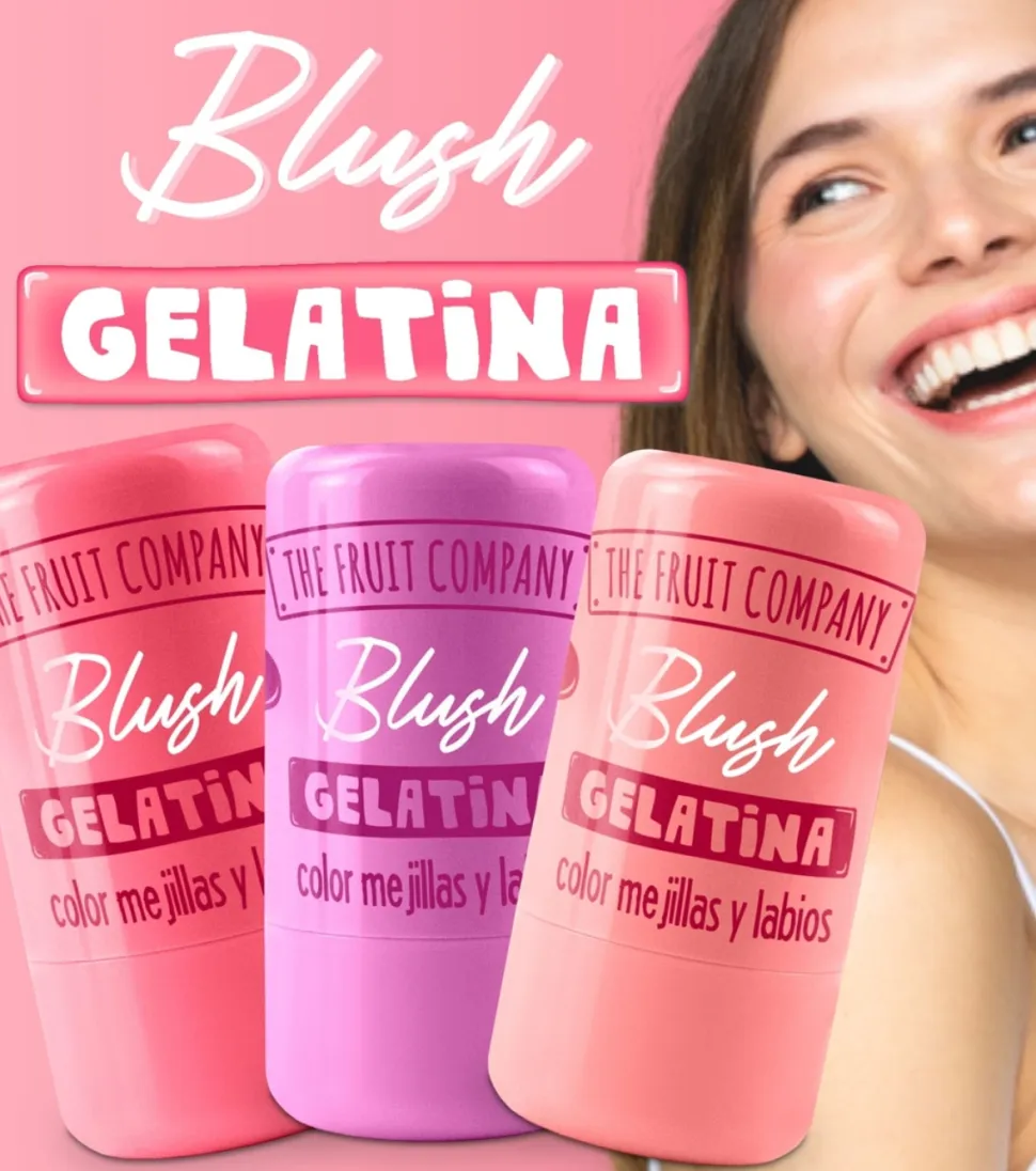 Tinte para labios y mejillas en gelatina - 03: Frambuesa
