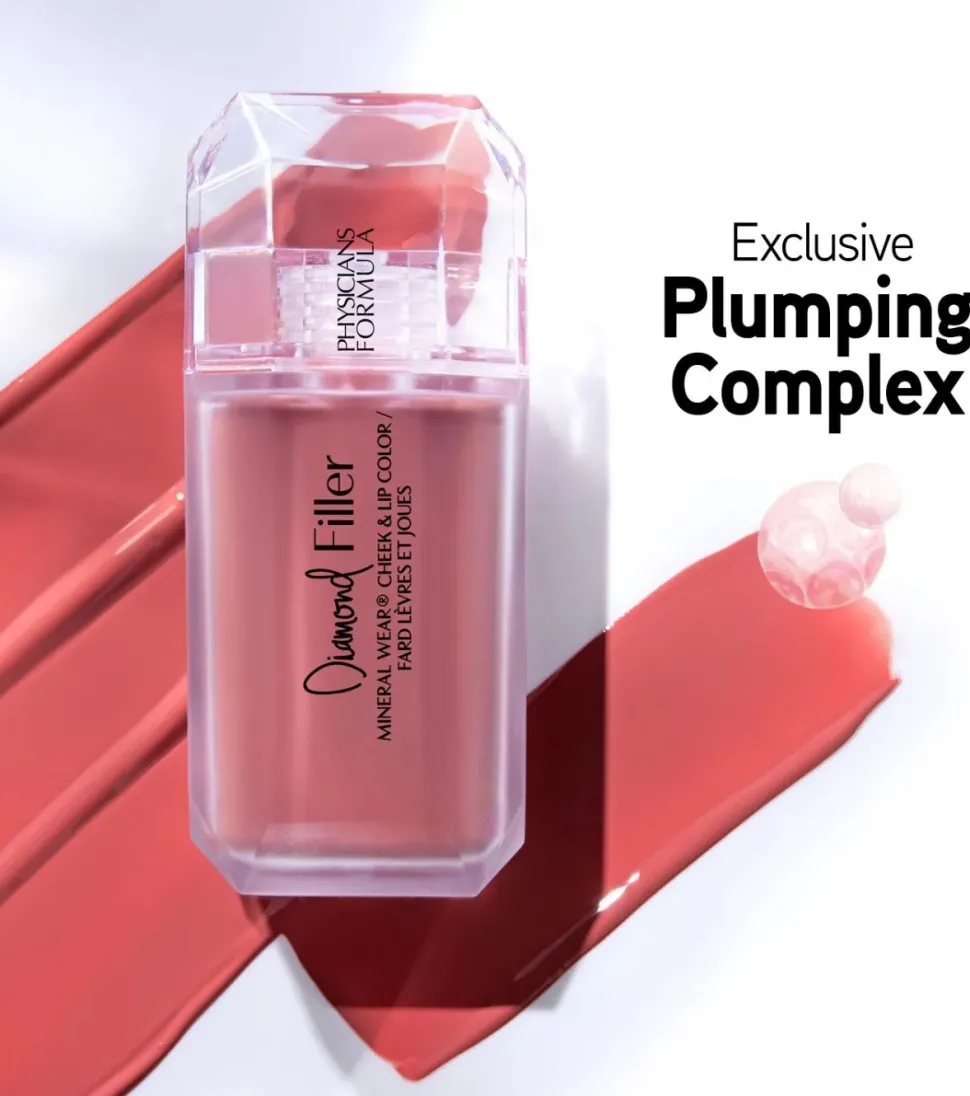 Tinte para labios y mejillas Mineral Wear Diamond Filler - Brilliant Peach
