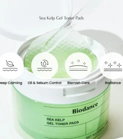 Tónico calmante en formato pads Sea Kelp - 60pcs