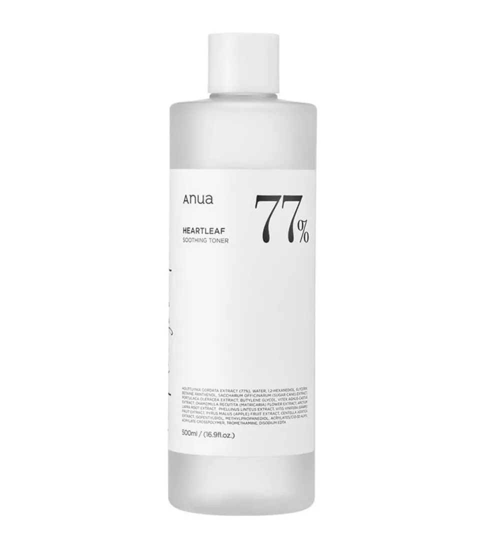 Tónico facial calmante Heartleaf 77% - 500ml