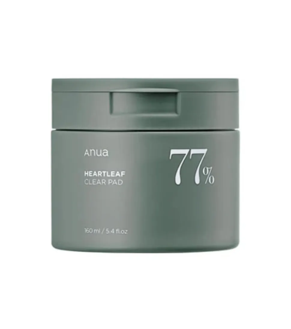 Tónico facial con 77% de Heartleaf formato pads