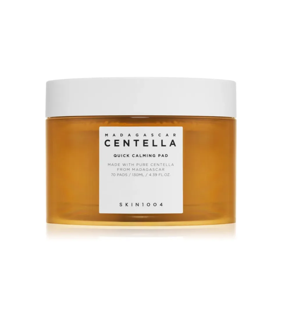 Tónico facial en formato almohadilla con Centella Asiática de Madagascar - 70 unidades
