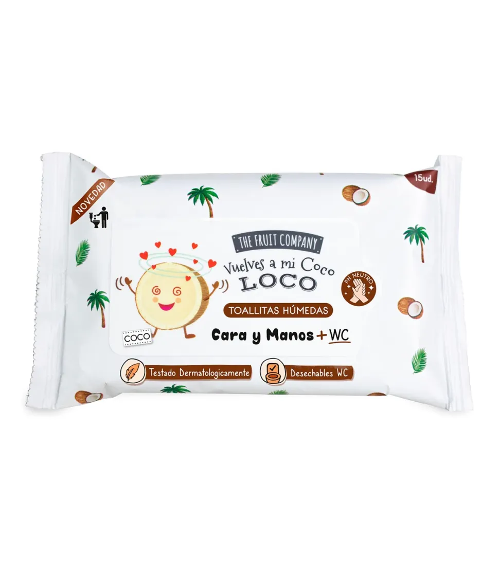 Toallitas biodegradables - Coco