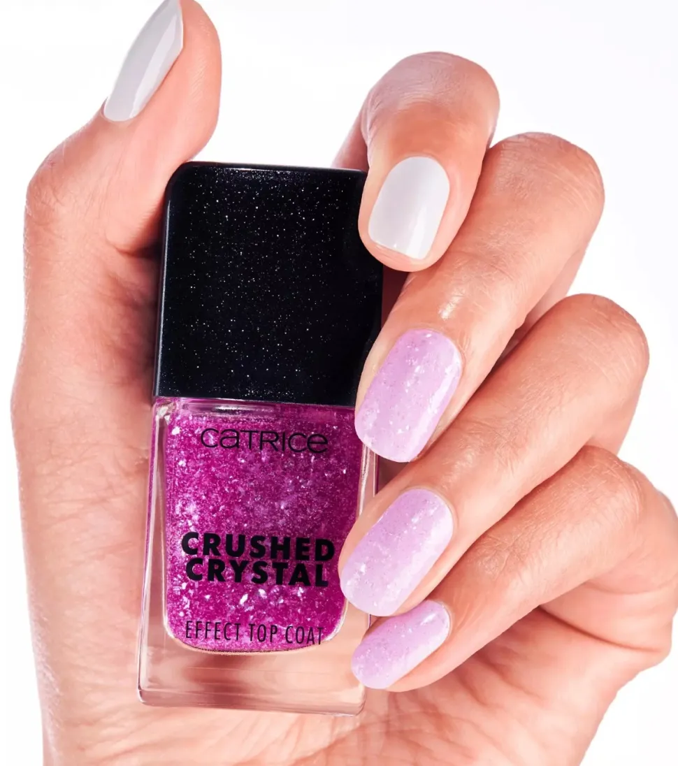 Top Coat Effect Crushed Crystal - 010: Amethyst Aura