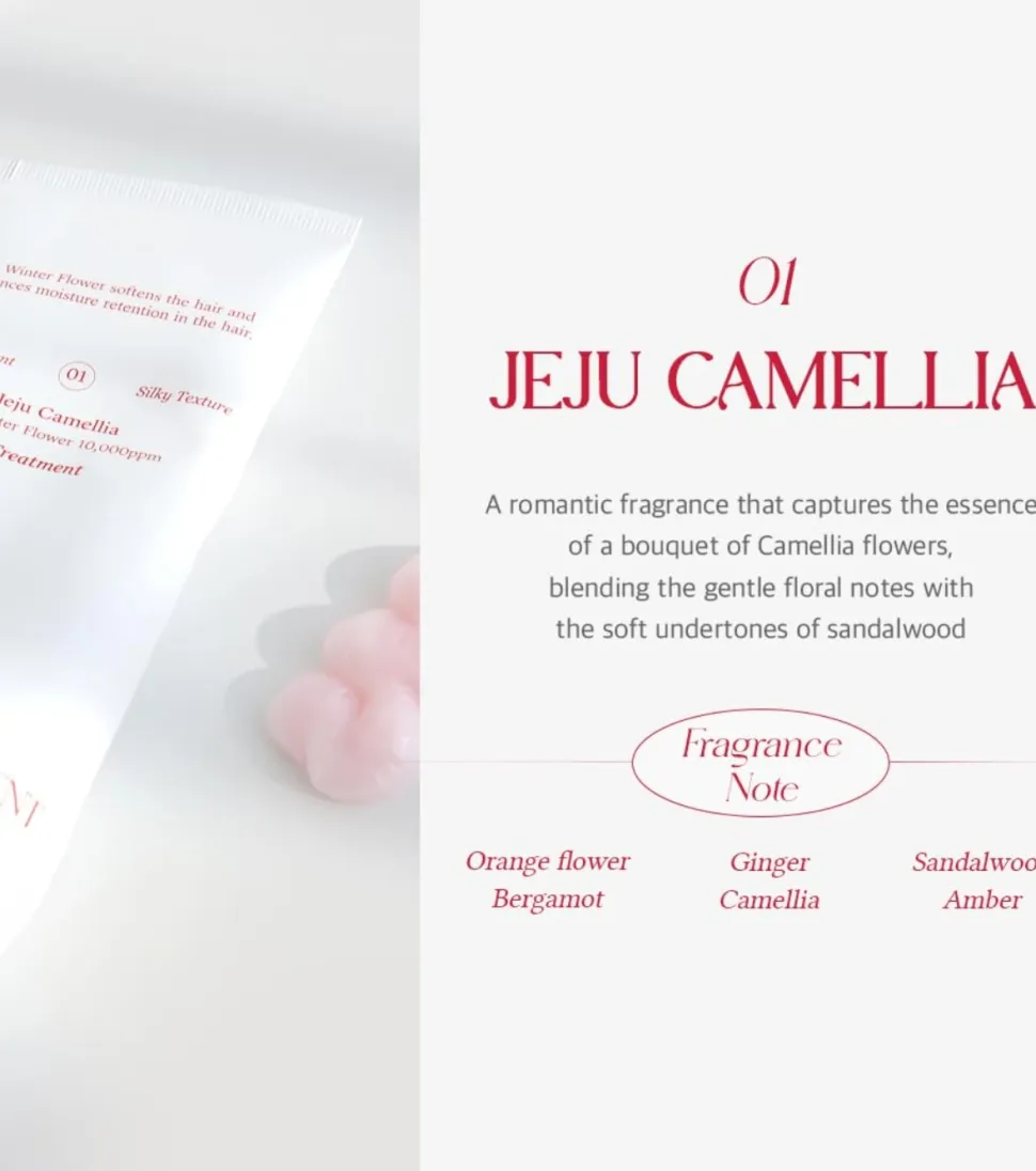 Tratamiento capilar Jeju Camellia Refresh Moment