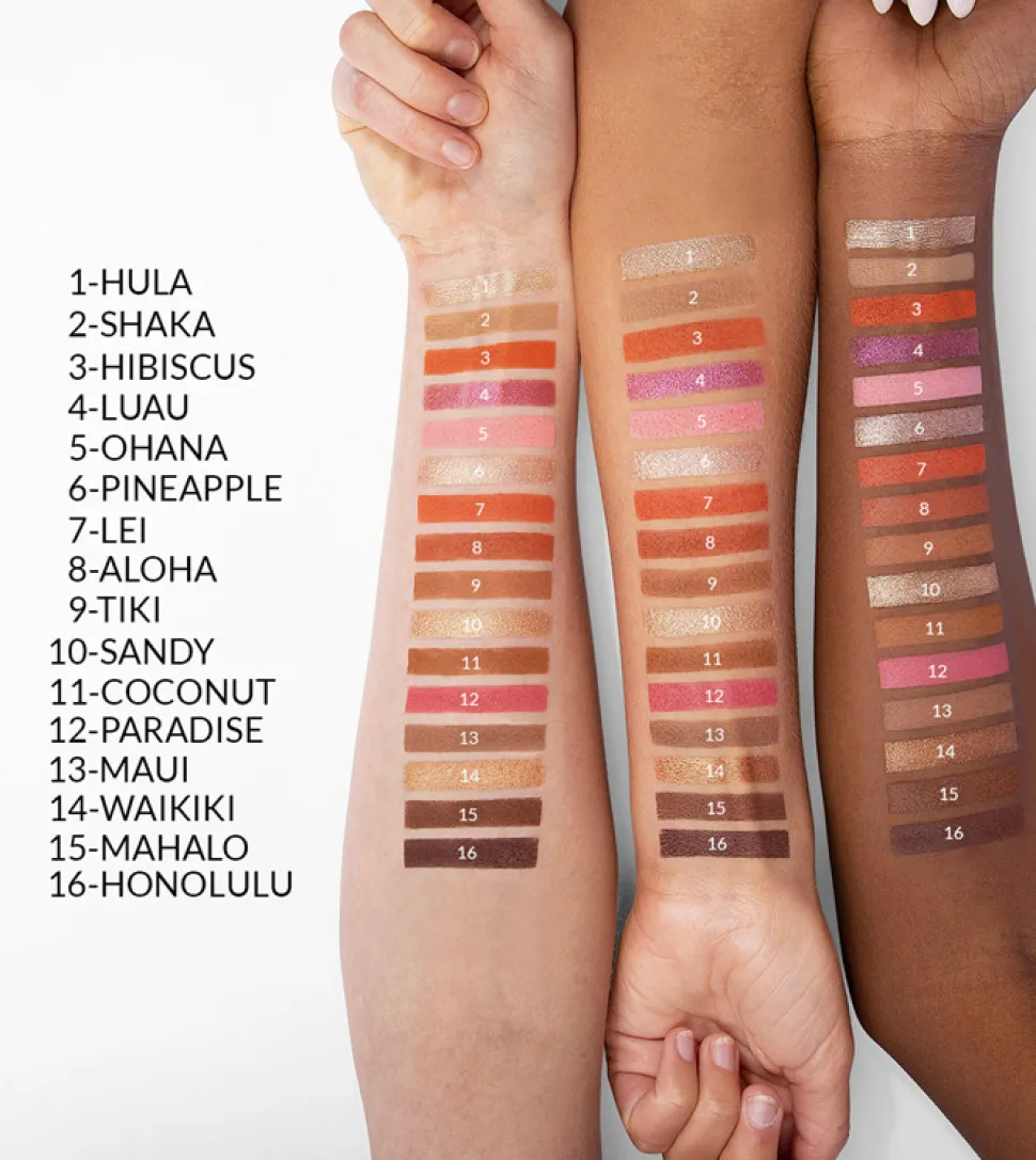 *Travel Series* - Paleta de sombras - Hangin' in Hawaii