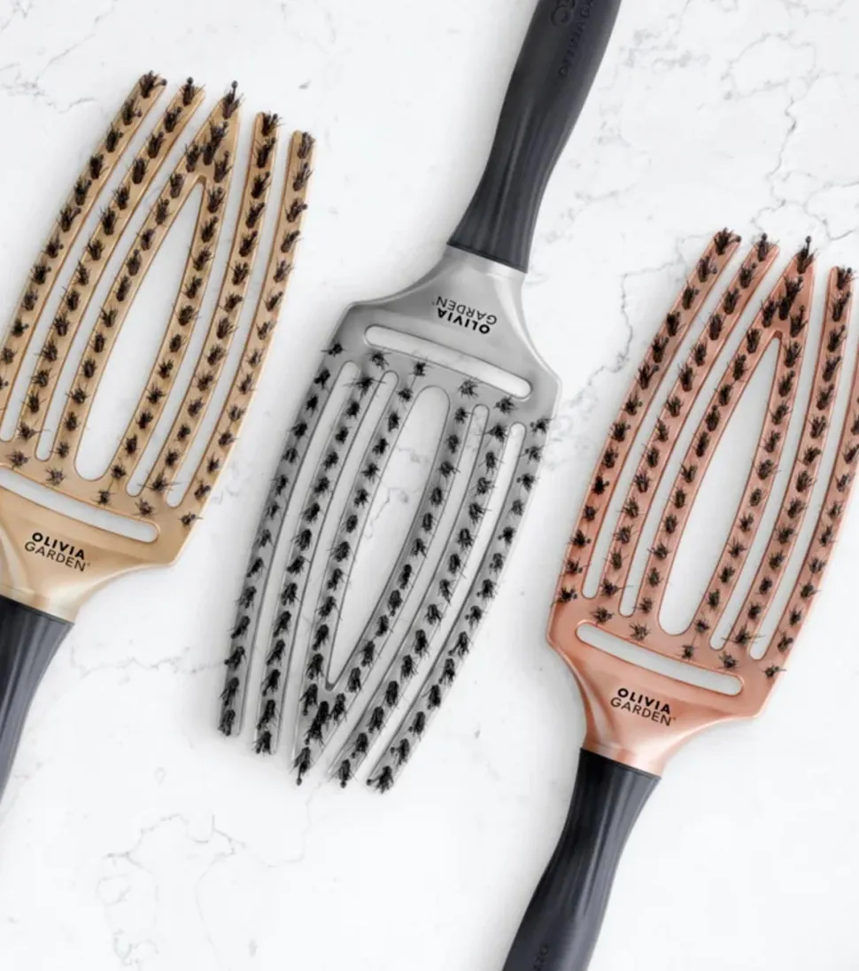 *Trinity* - Cepillo para cabello Fingerbrush - Bronze
