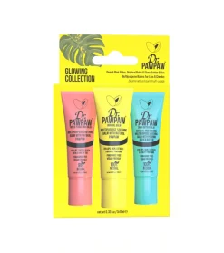 Trío de bálsamos labiales - Glowing Collection