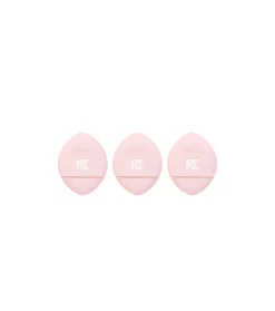 Trío de mini borlas de maquillaje para polvo Miracle