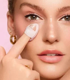Trío de mini borlas de maquillaje para polvo Miracle