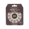 Uñas postizas False Nails Long Square - Gloss Mocha