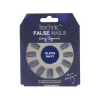 Uñas postizas False Nails Long Square - Gloss Navy
