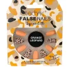 Uñas postizas False Nails Squareletto - Orange Leopard