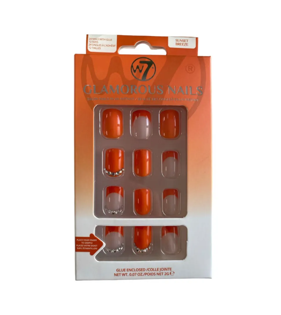 Uñas postizas Glamorous Nails - Sunset Breeze
