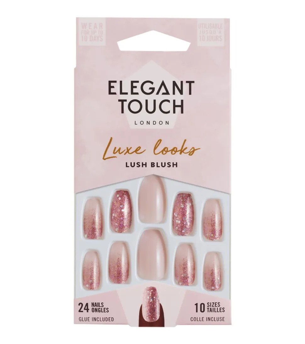 Uñas postizas Luxe Looks - Lush Blush