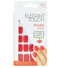 Uñas Postizas Polish - Coral