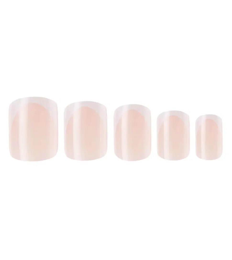 Uñas postizas Pre-Glued Nails - French Envy
