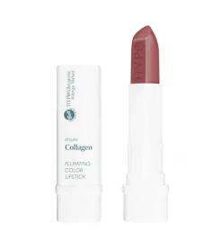 *Vegan Collagen* - Barra de labios HypoAllergenic Plumping Color Lipstick - 01: Choco