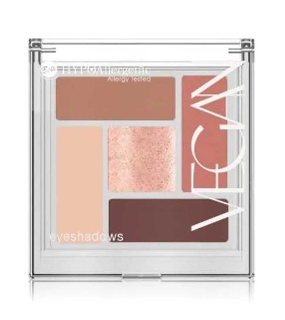 *Vegan* - Paleta de sombras hipoalergénica - 01