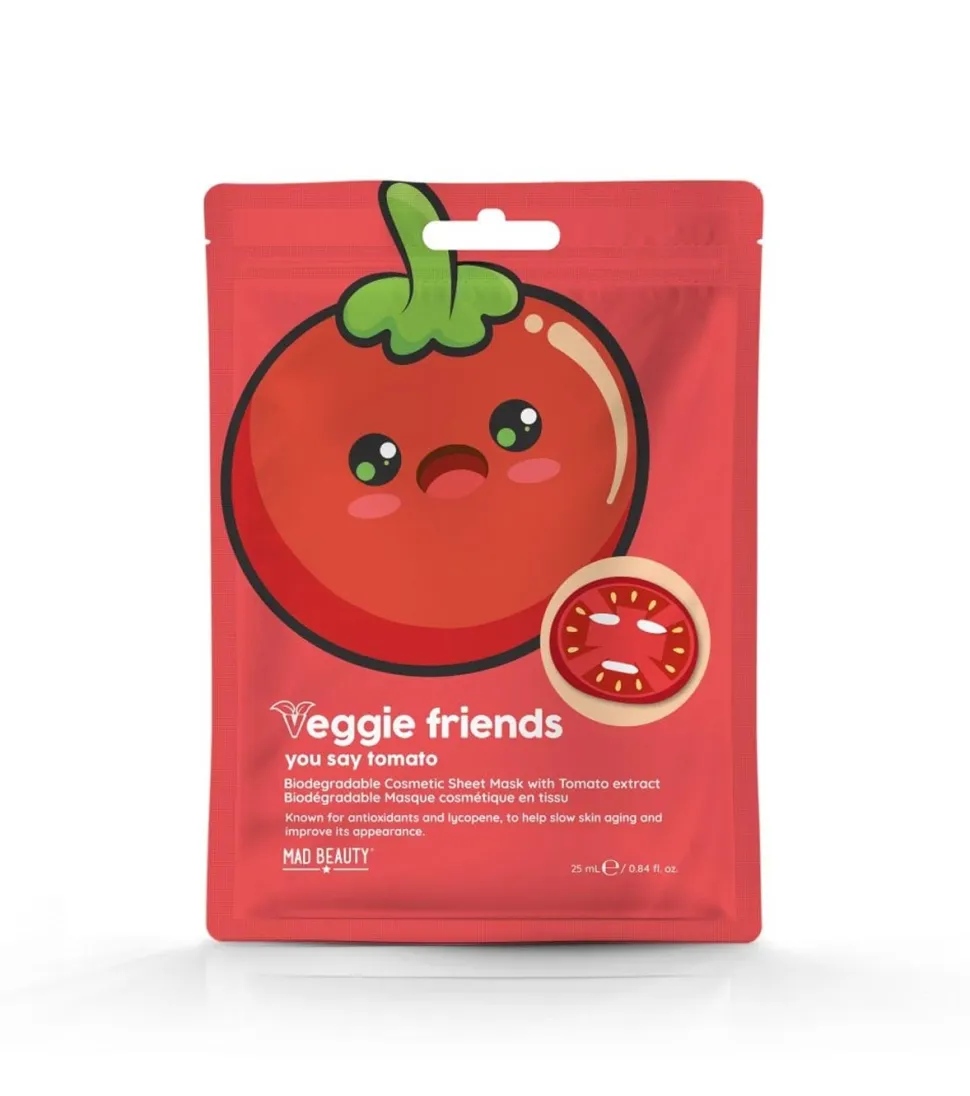 *Veggie Friends* - Mascarilla facial con extracto de tomate - You Say Tomato