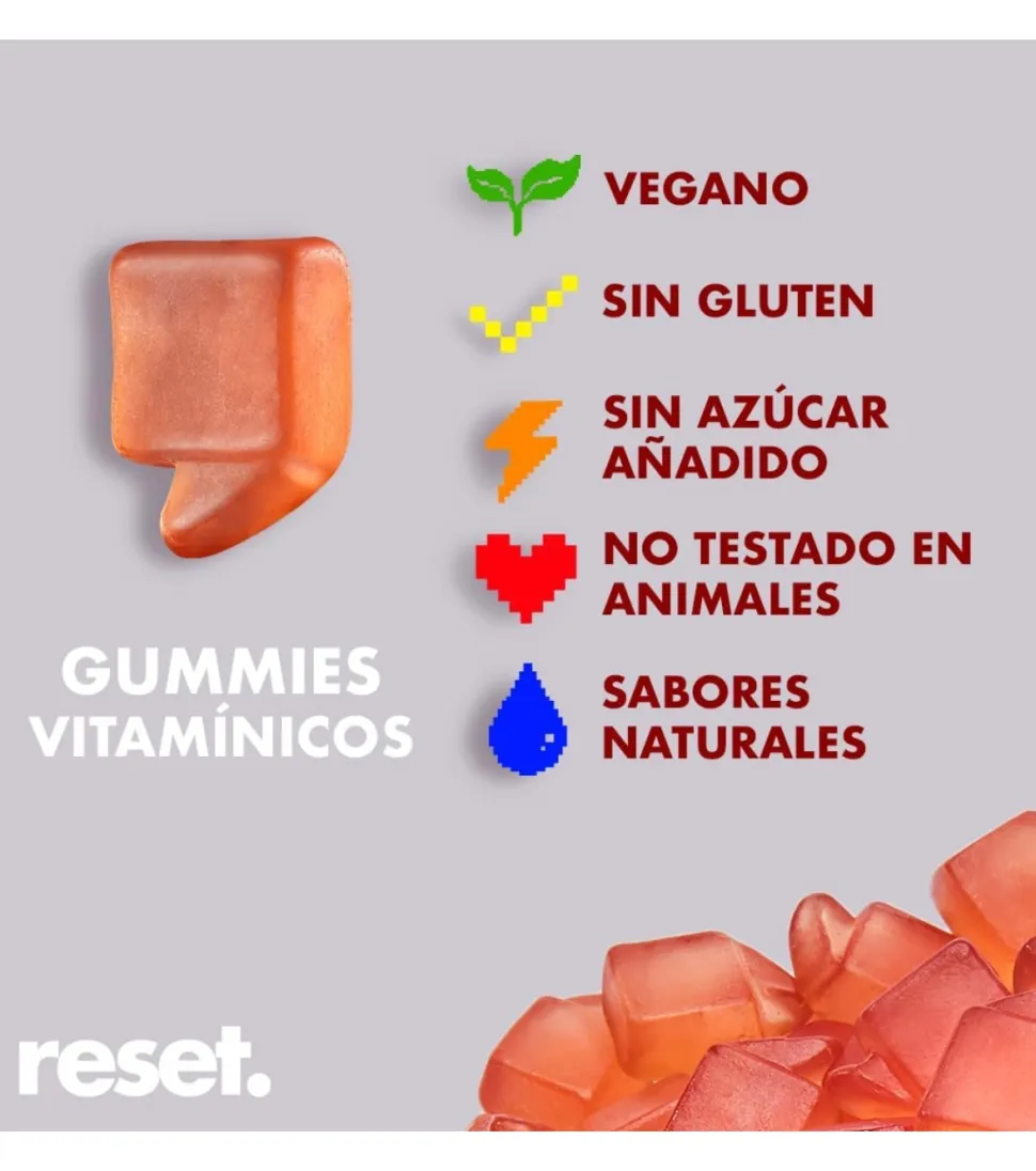 Vitaminas para la piel Skin Prebiotic Gummies