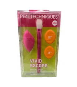 *Vivid Escape* - Set brocha + esponja + 2 puff