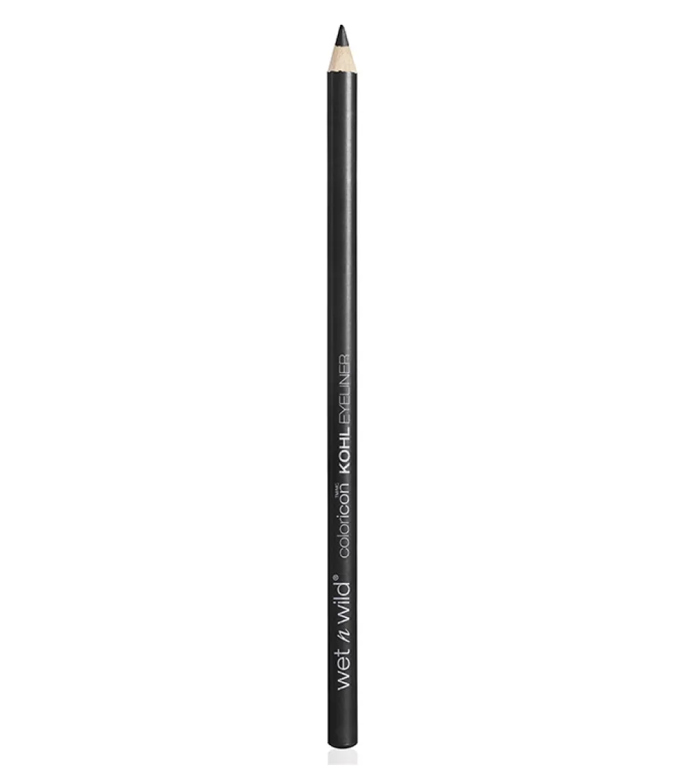 Wet N Wild - Lápiz delineador de ojos Color Icon - E601A: Baby's Got Black