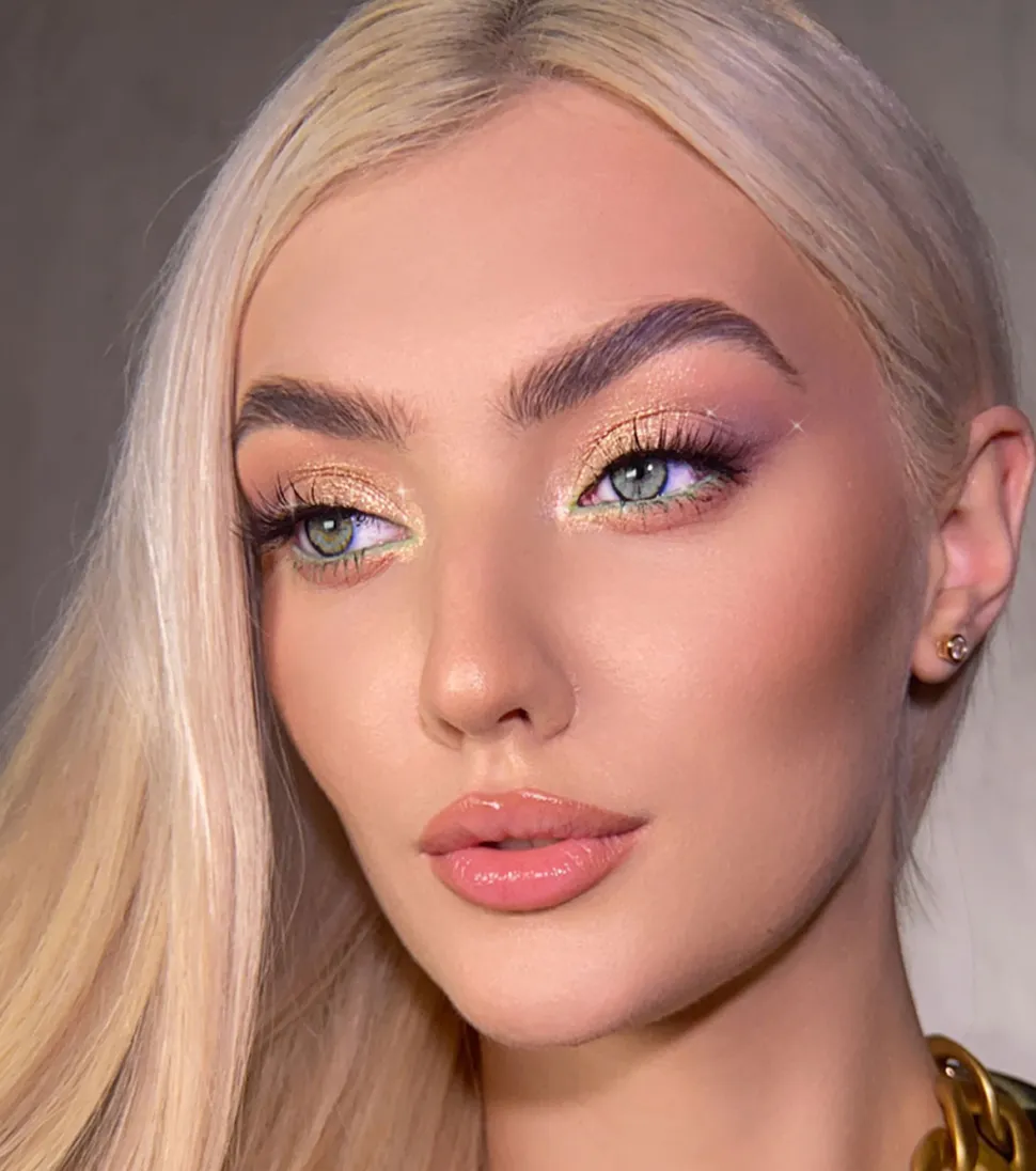 *Winter Edition* - Sombra de ojos glitter en crema stick - 02: Champagne