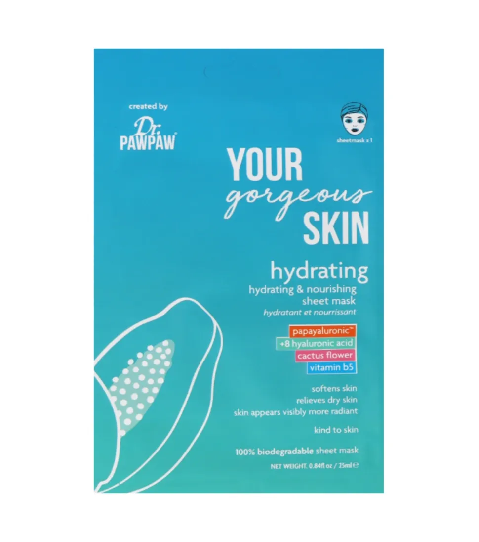 *Your Gorgeous Skin* - Mascarilla facial hidratante