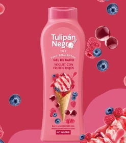 *Yummy Cream Edition* - Gel de baño 650ml - Yogurt con Frutos Rojos
