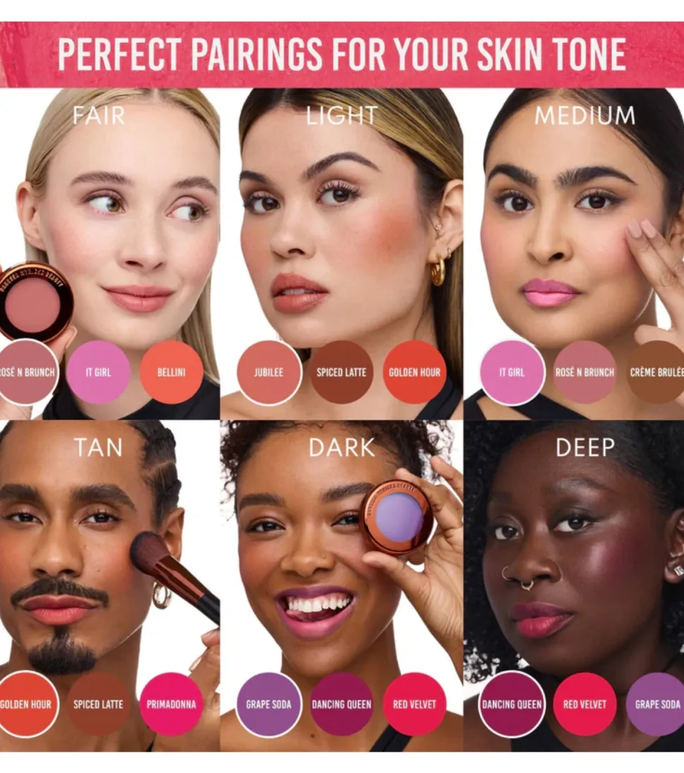 Yummy Skin Blurring Balm Powder Flushed - Rosé n brunch