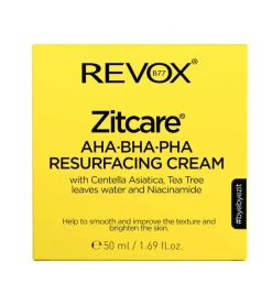 *Zitcare* - Crema rejuvenecedora AHA BHA PHA