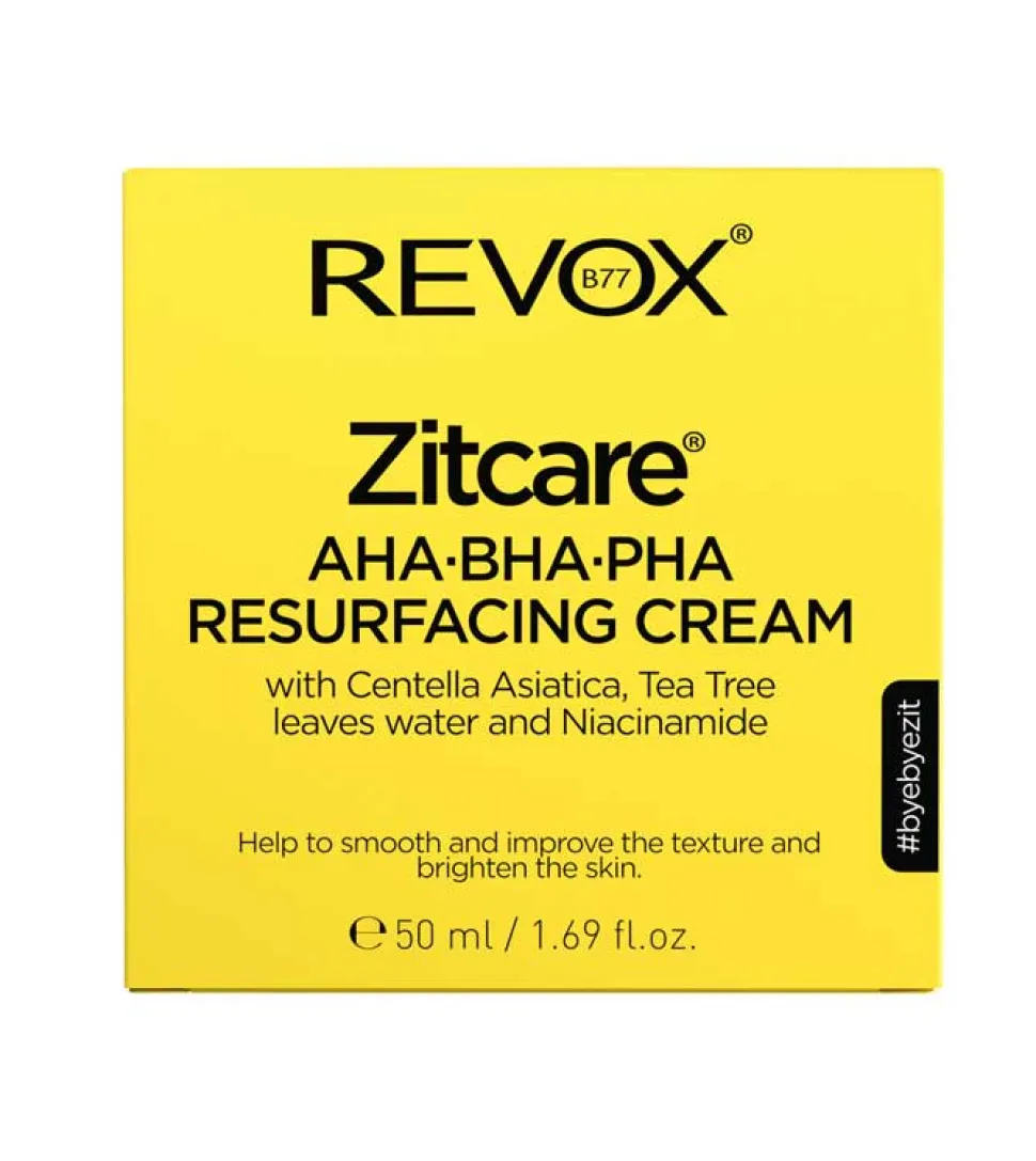 *Zitcare* - Crema rejuvenecedora AHA BHA PHA